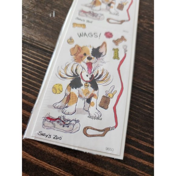 Stickers - Suzy's Zoo SEALED 9650 Wags The Dog - New, Rare, HTF - Retired #14 - Picture 2 of 5